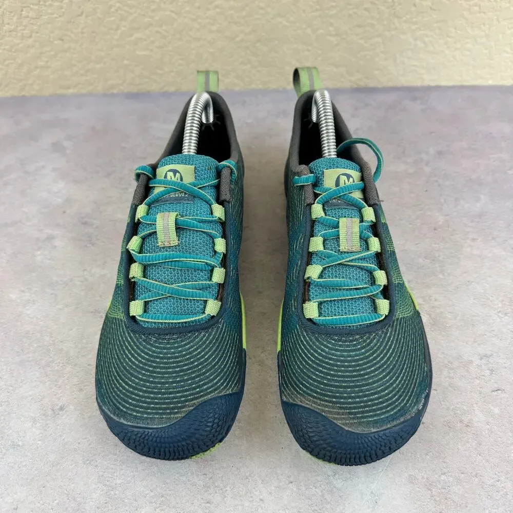 Merrell Vapor Glove 2 Women’s 6 Barefoot Minimalist Running Shoes Green Vibram